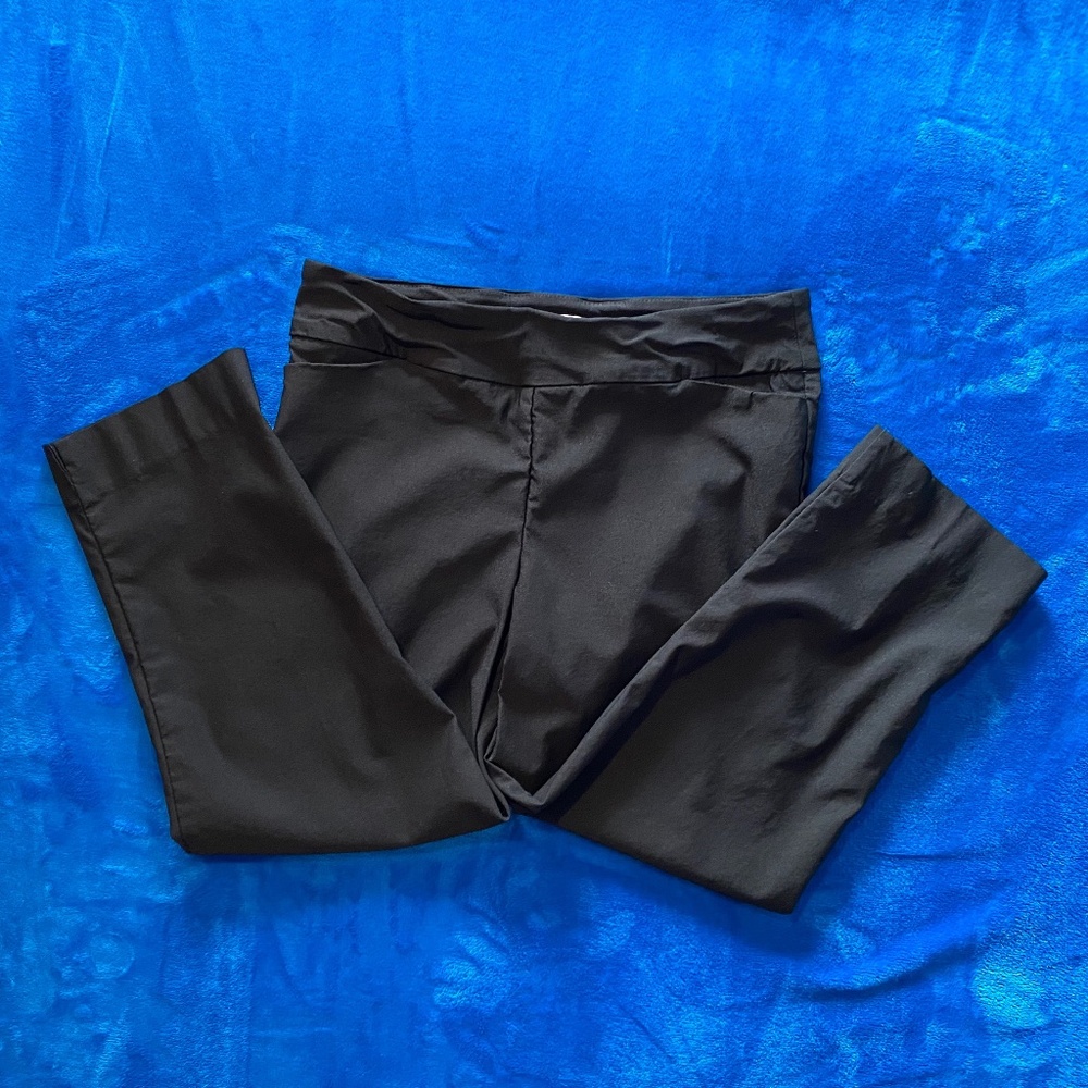 BUY 2 ITEMS & GET 1 FREE - S.C. & CO. Black Denim Capris Sz 12